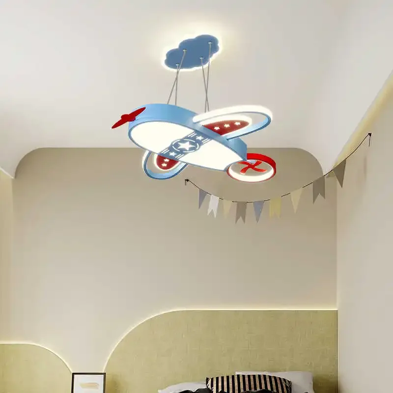 Children's room LED pendant light airplane pattern decorative light modern luxury living room bedroom light lighting fixtures
Children's room LED pendant light airplane pattern decorative light modern luxury living room bedroom light lighting fixtures
