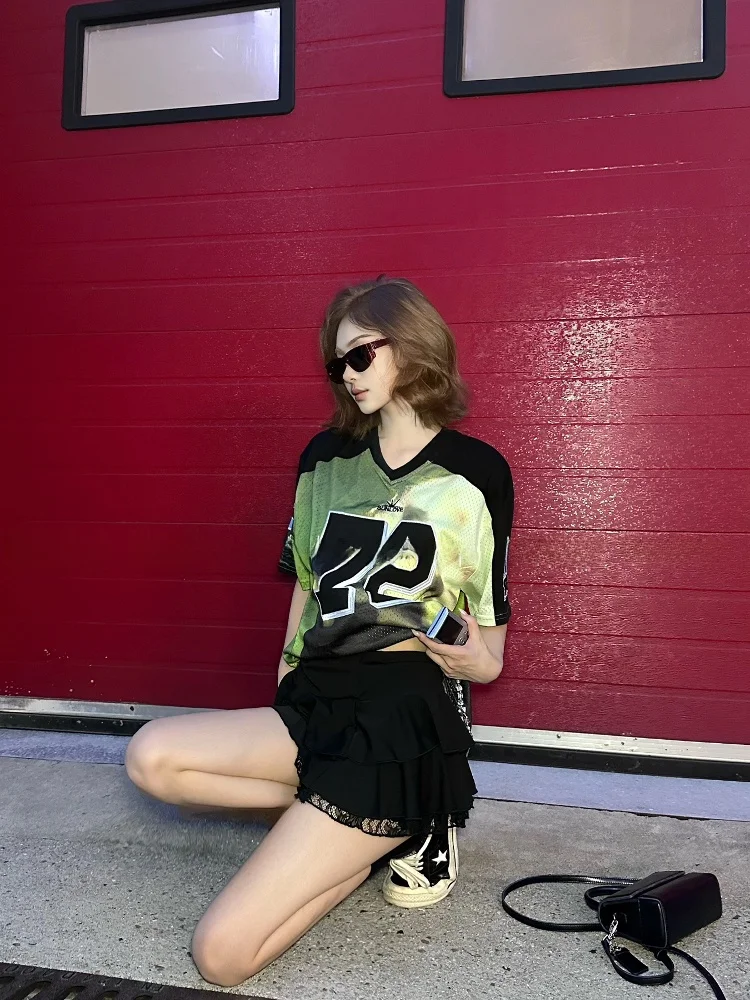 Футболка Seoul Jennie Sun Love Tour 72 с цифровым принтом и короткими рукавами, женская летняя хлопковая футболка с круглым вырезом, повседневный топ
Футболка Seoul Jennie Sun Love Tour 72 с цифровым принтом и короткими рукавами, женская летняя хлопковая футболка с круглым вырезом, повседневный топ