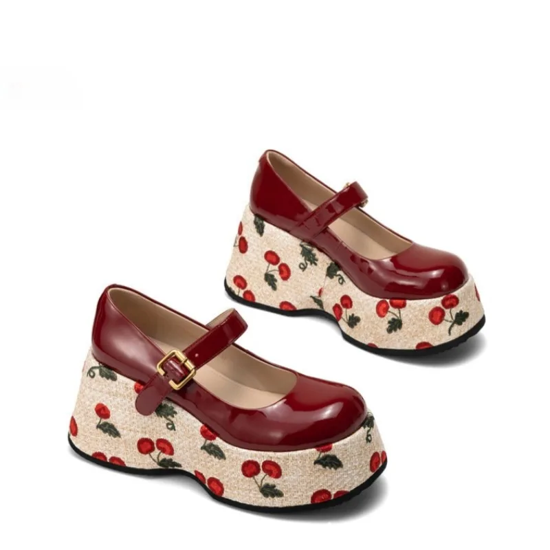 Women's Mary Jane Shoes Luxury Genuine Leather Casual Shoes for Woman Fashion Lolita Platform Shoe Designer Shoes Zapatos Mujer
Women's Mary Jane Shoes Luxury Genuine Leather Casual Shoes for Woman Fashion Lolita Platform Shoe Designer Shoes Zapatos Mujer