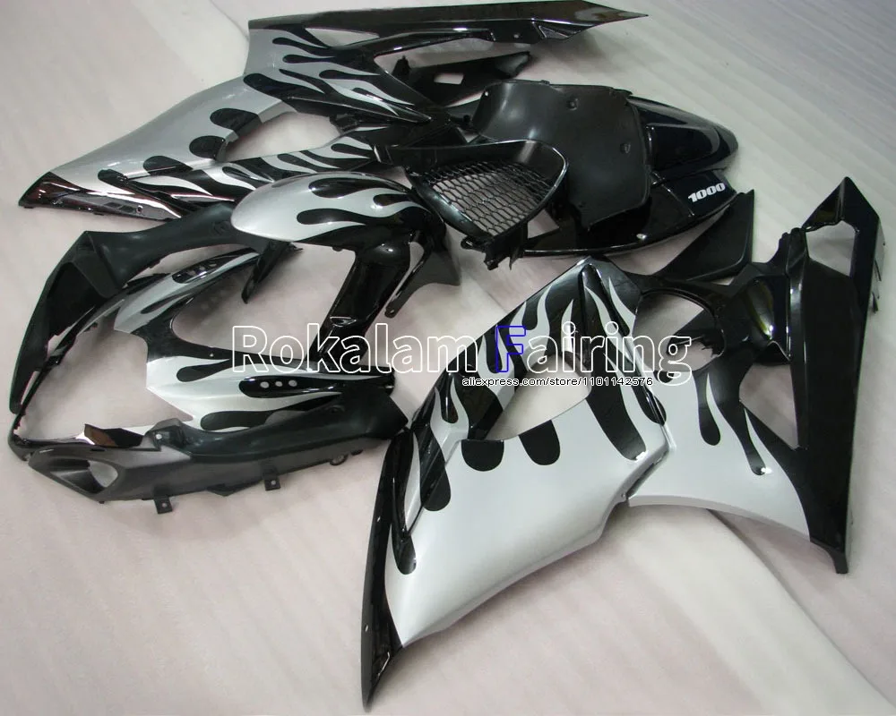 For Suzuki GSX-R1000 2005 2006 K5 GSXR1000 05 06 GSX-R1000 White Flame Aftermarket Fairing Kit (Injection molding)
For Suzuki GSX-R1000 2005 2006 K5 GSXR1000 05 06 GSX-R1000 White Flame Aftermarket Fairing Kit (Injection molding)