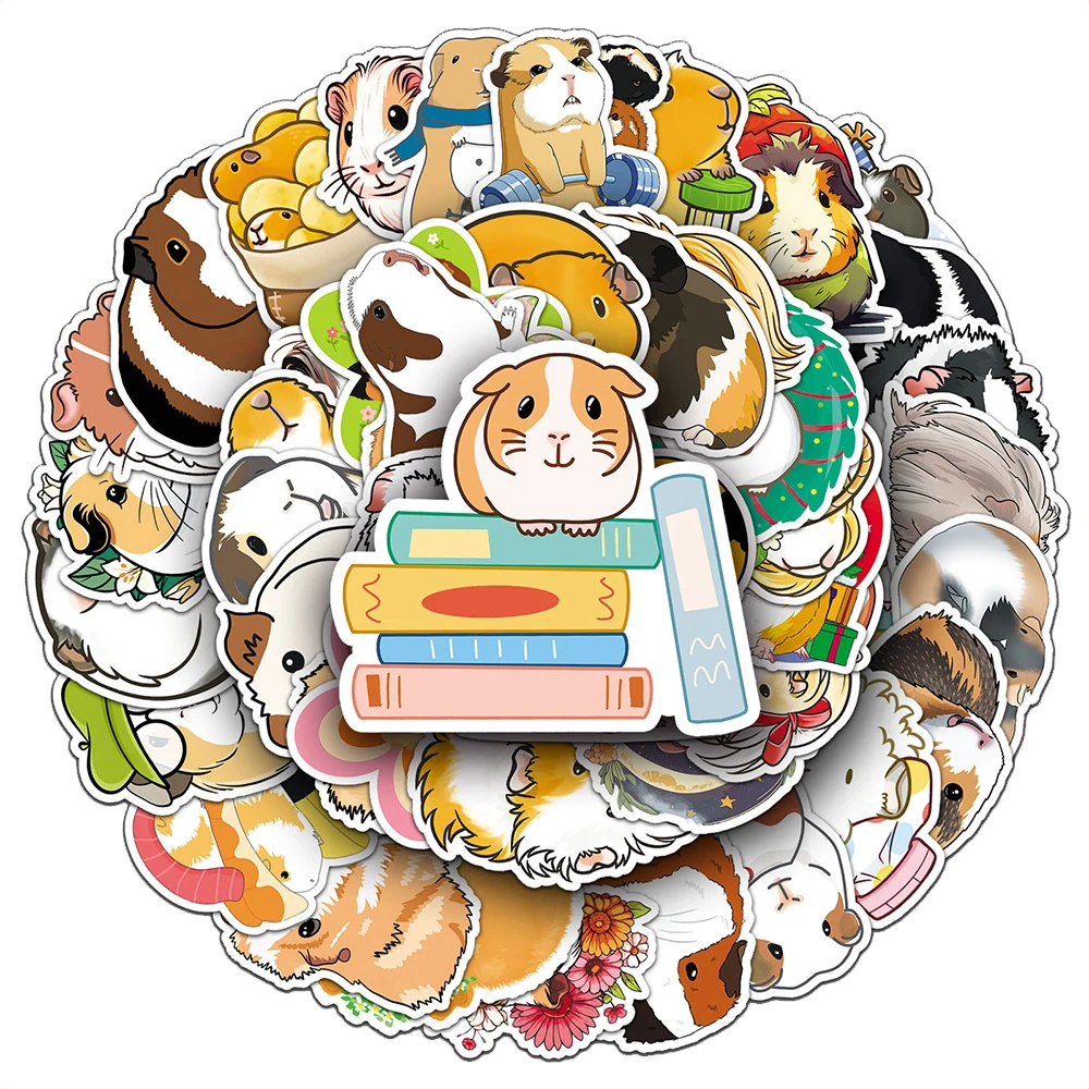 10/30/51pcs Cartoon Cavia Porcellus Stickers Funny Cute Animals Sticker Luggage Stationery Phone Kawaii Graffiti Kids Decals Toy
10/30/51pcs Cartoon Cavia Porcellus Stickers Funny Cute Animals Sticker Luggage Stationery Phone Kawaii Graffiti Kids Decals Toy