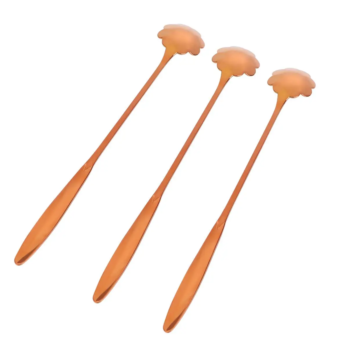 3 Pcs Stainless Steel Petal Spoons Long H le Mixing Coffee Spoon for Kitchen Bar Home Cafe Restaurant Reusable Gifts
3 Pcs Stainless Steel Petal Spoons Long H le Mixing Coffee Spoon for Kitchen Bar Home Cafe Restaurant Reusable Gifts