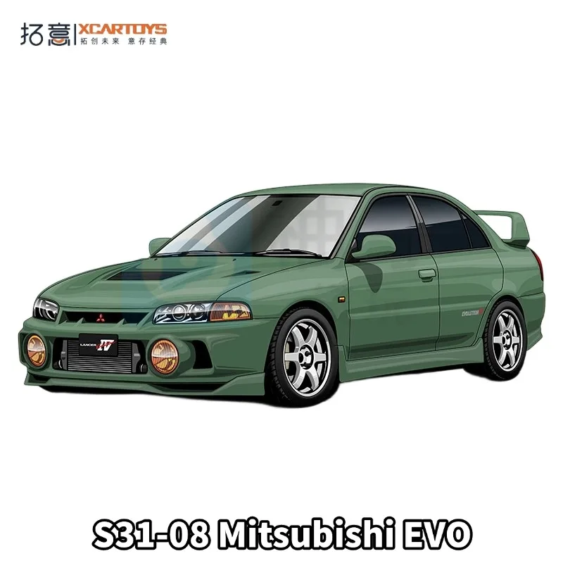XCARTOYS POPRACE 1/64 S31-08 Mitsubishi EVO Cast Alloy Static Car Model, Boys' Holiday Gift Toy Collection Decoration Item.
XCARTOYS POPRACE 1/64 S31-08 Mitsubishi EVO Cast Alloy Static Car Model, Boys' Holiday Gift Toy Collection Decoration Item.