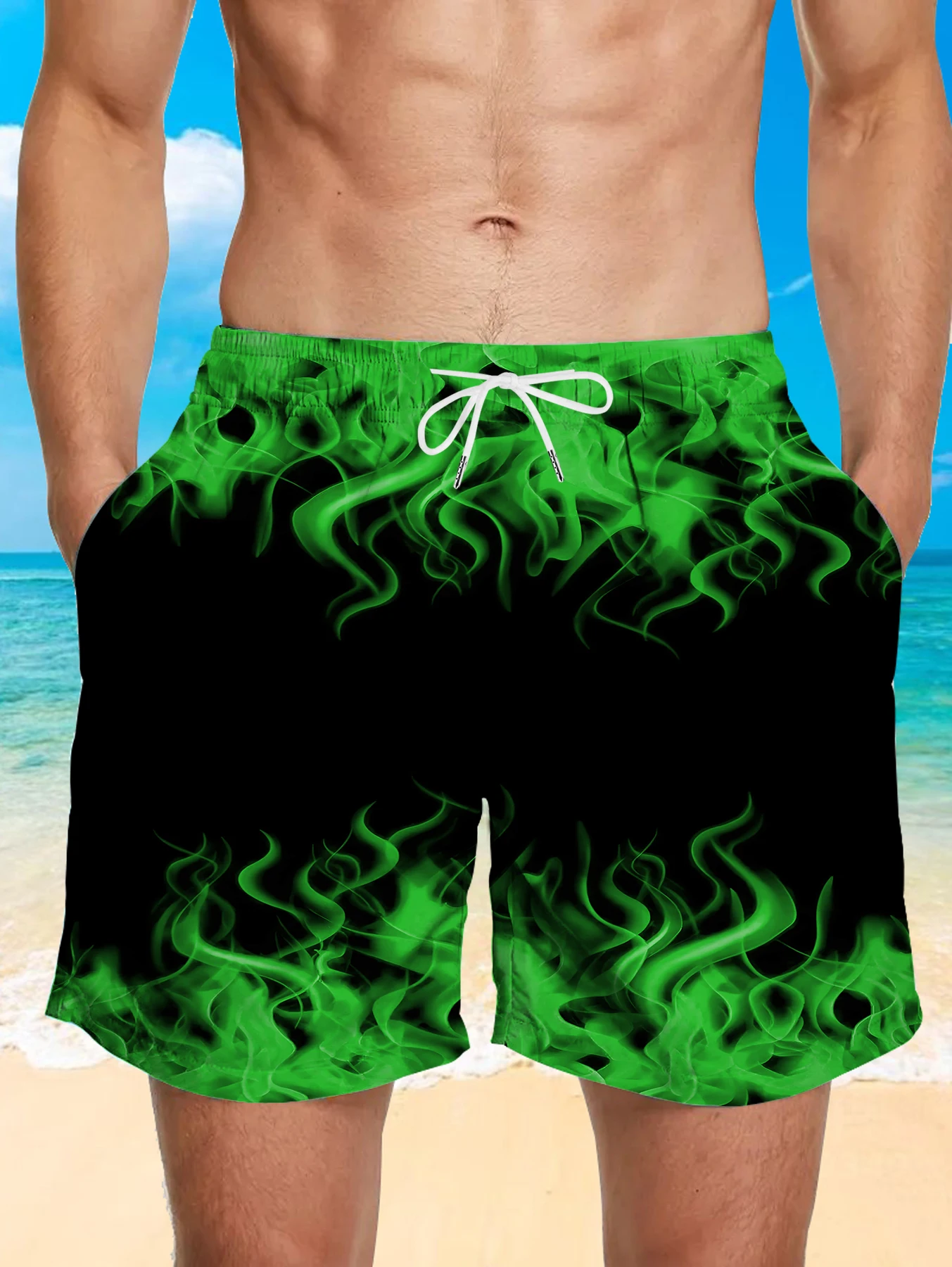 Fashion Digital Full Print Beach Pants Men Lightweight Quick Dry Casual Shorts
Fashion Digital Full Print Beach Pants Men Lightweight Quick Dry Casual Shorts