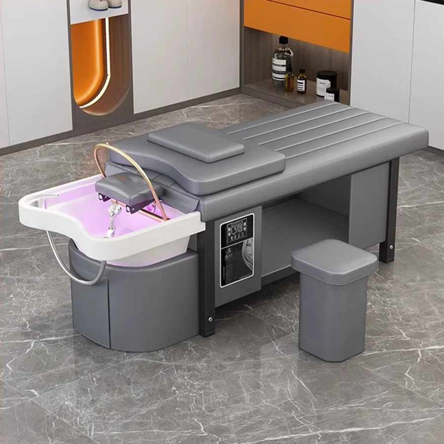 Head Spa Bed Shampoo Chair Stylist Luxury Massage Shampoo Chair Basin Hair Salon Sink Hairstylist Mobile Relaxing Cadeira Chairs
Head Spa Bed Shampoo Chair Stylist Luxury Massage Shampoo Chair Basin Hair Salon Sink Hairstylist Mobile Relaxing Cadeira Chairs
