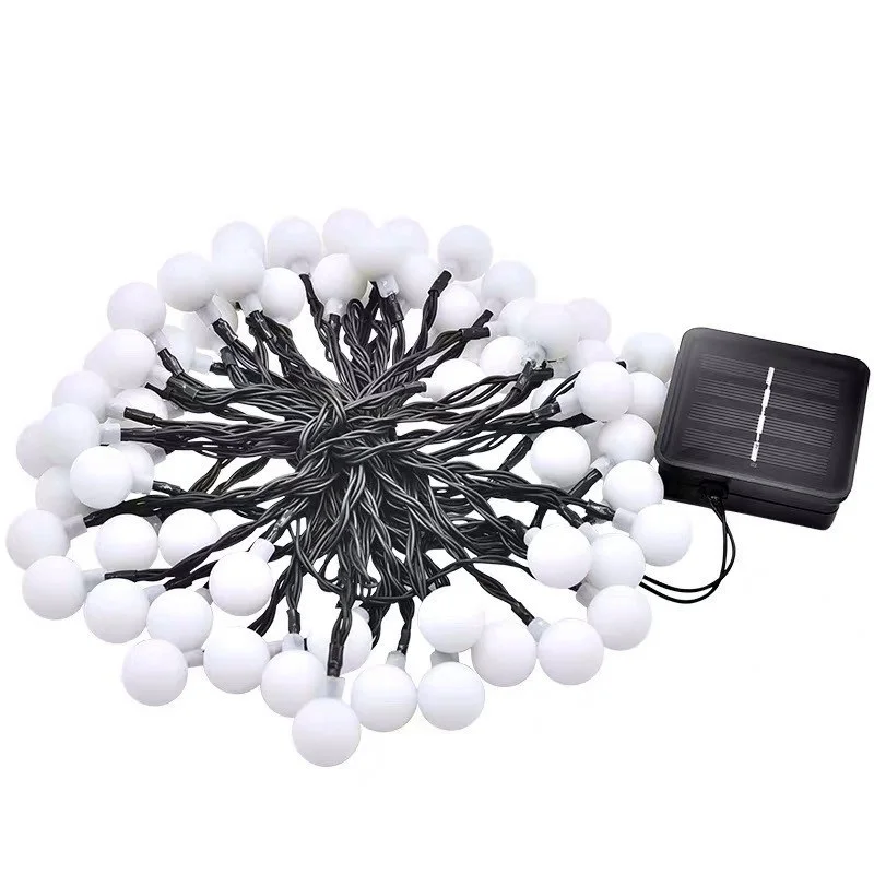 Solar String Lights Waterproof Outdoor 8 Modes Ball 50 LED Shape Garden Christmas Lighting Home Decor for Parties
Solar String Lights Waterproof Outdoor 8 Modes Ball 50 LED Shape Garden Christmas Lighting Home Decor for Parties