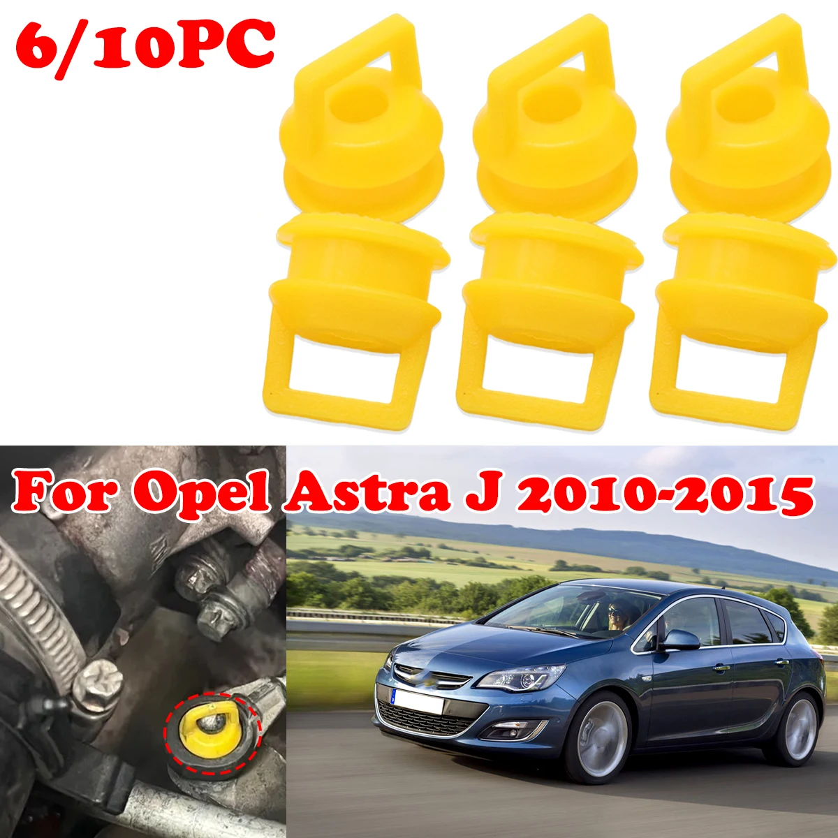 6/10PC Gear Shift Cable Bushing Linkage End Rubber Sleeve Bands Grommet Clips For Vauxhall Opel Astra J 2010-2015 Meriva B 10-17
6/10PC Gear Shift Cable Bushing Linkage End Rubber Sleeve Bands Grommet Clips For Vauxhall Opel Astra J 2010-2015 Meriva B 10-17