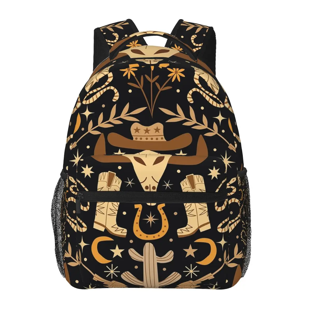 Western Cowboy Elements Pattern Student Backpack School Bag Hiking Travel Daypack for Men Women Fashion Bookbag Shoulder Bags
Western Cowboy Elements Pattern Student Backpack School Bag Hiking Travel Daypack for Men Women Fashion Bookbag Shoulder Bags