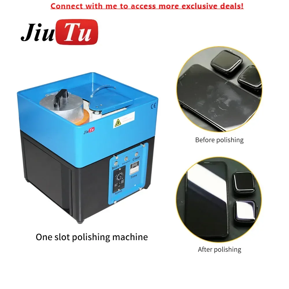Single Slot Polishing Machine For IPhone Front & Back Screen Glass Scratches Removal 220V LCD Repair Industries Applicable
Single Slot Polishing Machine For IPhone Front & Back Screen Glass Scratches Removal 220V LCD Repair Industries Applicable