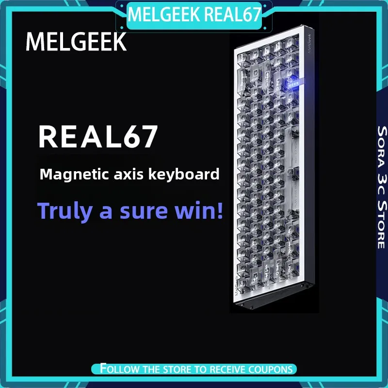 MelGeek REAL67 Клавиатура с эффектом Холла Стабильная RT0.01 Ось TTC Корпус Прокладка Структура Игровая клавиатура с низкой задержкой Аксессуары для ПК
MelGeek REAL67 Клавиатура с эффектом Холла Стабильная RT0.01 Ось TTC Корпус Прокладка Структура Игровая клавиатура с низкой задержкой Аксессуары для ПК