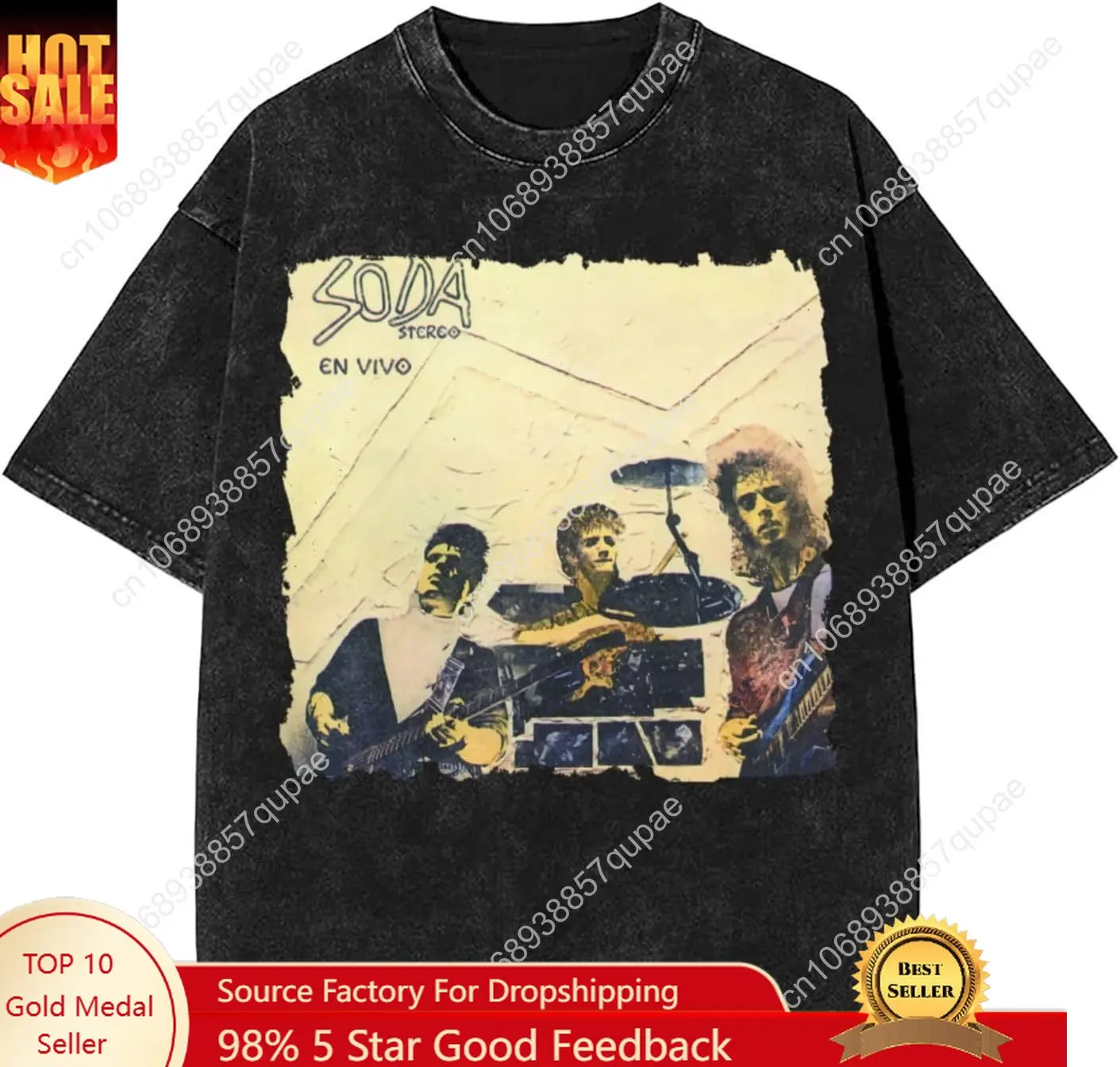 Soda Rock Stereo Band Vintage Oversized T Shirt Unisex Cotton Tee Crew Neck Short Sleeve T-Shirts Summer
Soda Rock Stereo Band Vintage Oversized T Shirt Unisex Cotton Tee Crew Neck Short Sleeve T-Shirts Summer