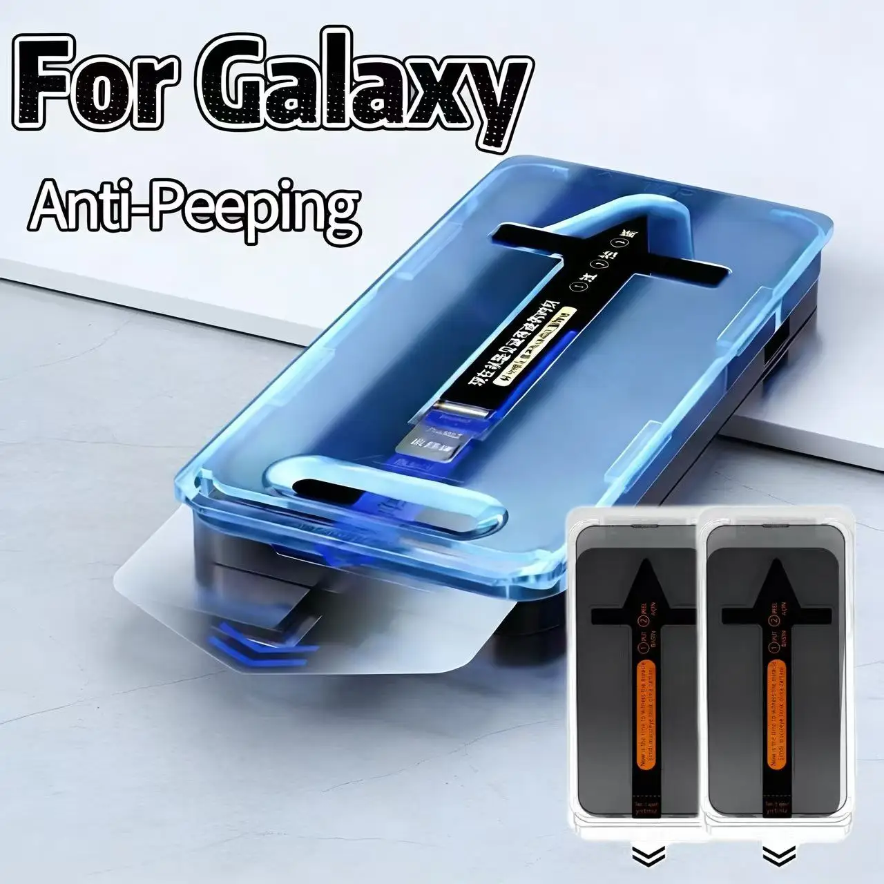 Privacy Screen Protector for Galaxy S25 Ultra, S24, S23, S22 Plus, Pack of 2
Privacy Screen Protector for Galaxy S25 Ultra, S24, S23, S22 Plus, Pack of 2