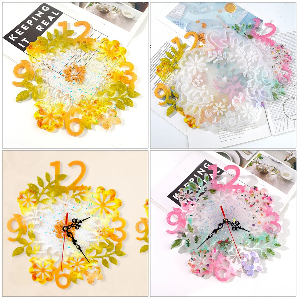 Clock Diy Epoxy Craft Flower Decor Reusable Jewelry Making Tool Craft Flower Decor Mold Diy Mold Supply
Clock Diy Epoxy Craft Flower Decor Reusable Jewelry Making Tool Craft Flower Decor Mold Diy Mold Supply