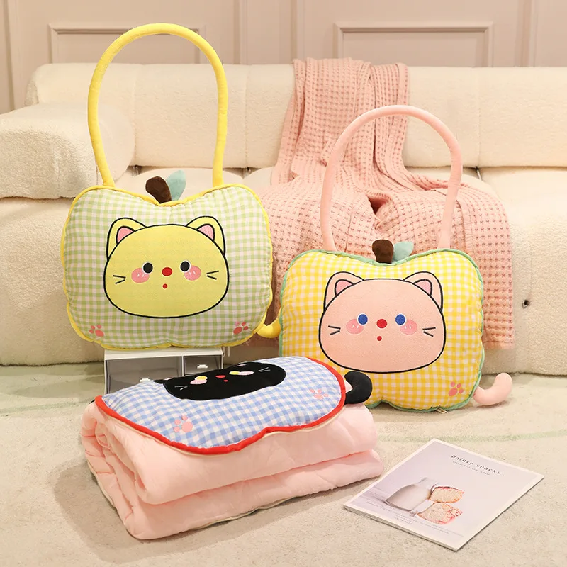 Apple Plush Pillow Cat Stuffed Cushion Kawaii Soft Sofa Cushion Air Conditioning Blanket Throw Pillow Adorably Birthday Gifts
Apple Plush Pillow Cat Stuffed Cushion Kawaii Soft Sofa Cushion Air Conditioning Blanket Throw Pillow Adorably Birthday Gifts