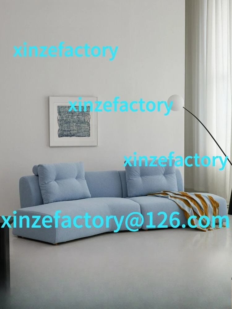 Customizable Musheng Home Furnishing Italian special-shaped corner curved creative fabric removable and washable module sofa
Customizable Musheng Home Furnishing Italian special-shaped corner curved creative fabric removable and washable module sofa