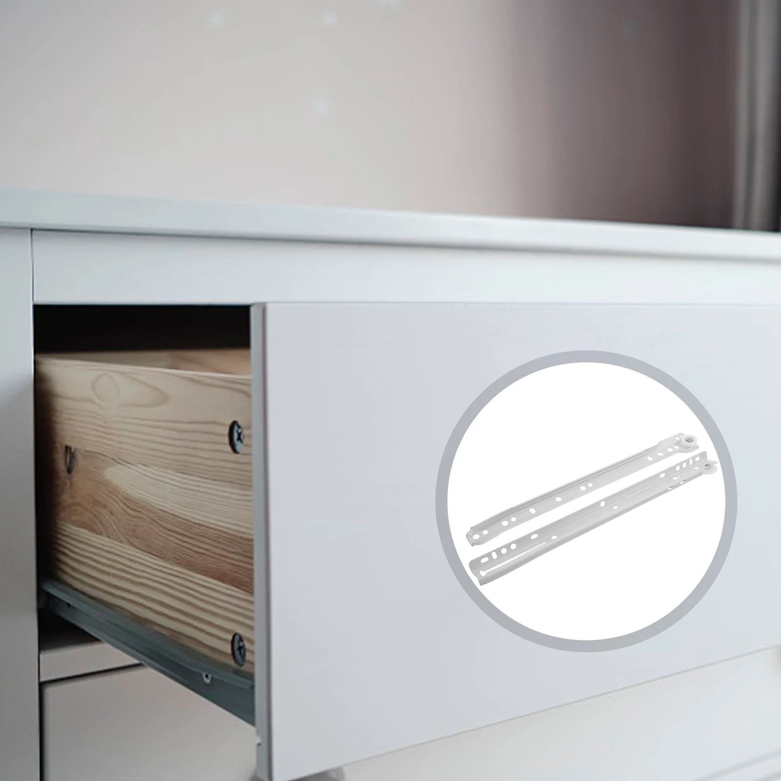 2 set Keyboard Slides Heavy Duty Drawer Slide-Out Stands Smooth Nylon Wheels For Desk Cabinet Cupboards Tray Slides Closet
2 set Keyboard Slides Heavy Duty Drawer Slide-Out Stands Smooth Nylon Wheels For Desk Cabinet Cupboards Tray Slides Closet