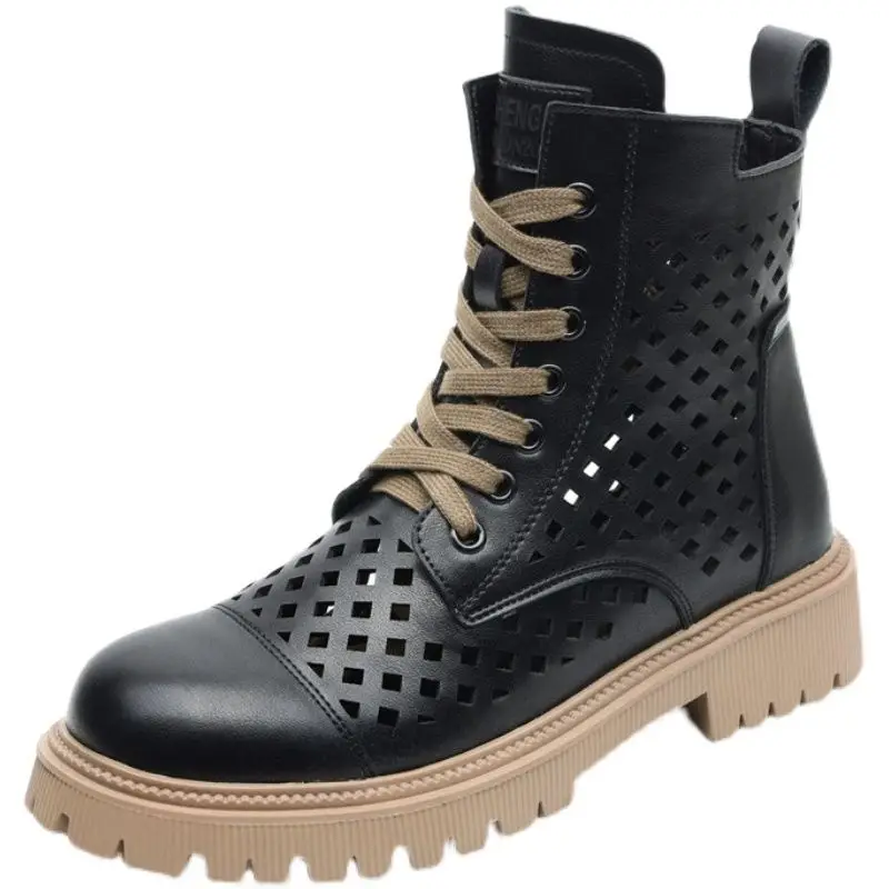 2024 Leather Hollow Women's Shoes Spring/Summer High Quality New Fashion Versatile Thick Sole Breathable Single Shoes
2024 Leather Hollow Women's Shoes Spring/Summer High Quality New Fashion Versatile Thick Sole Breathable Single Shoes