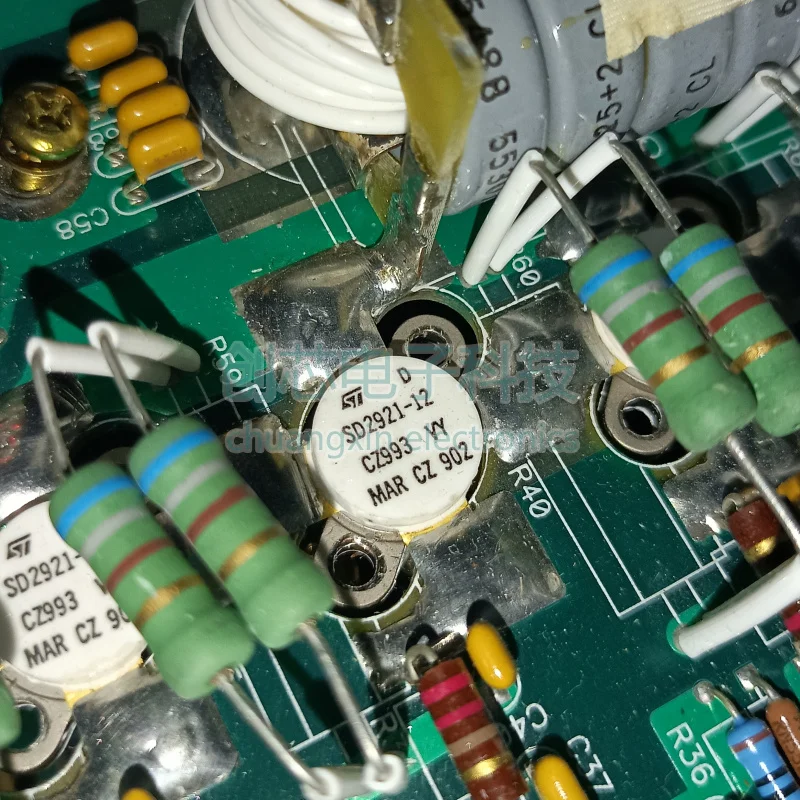 SD2921-12 Single transistor microwave element ATC RF tube High frequency tube Power amplification communication single tube
SD2921-12 Single transistor microwave element ATC RF tube High frequency tube Power amplification communication single tube