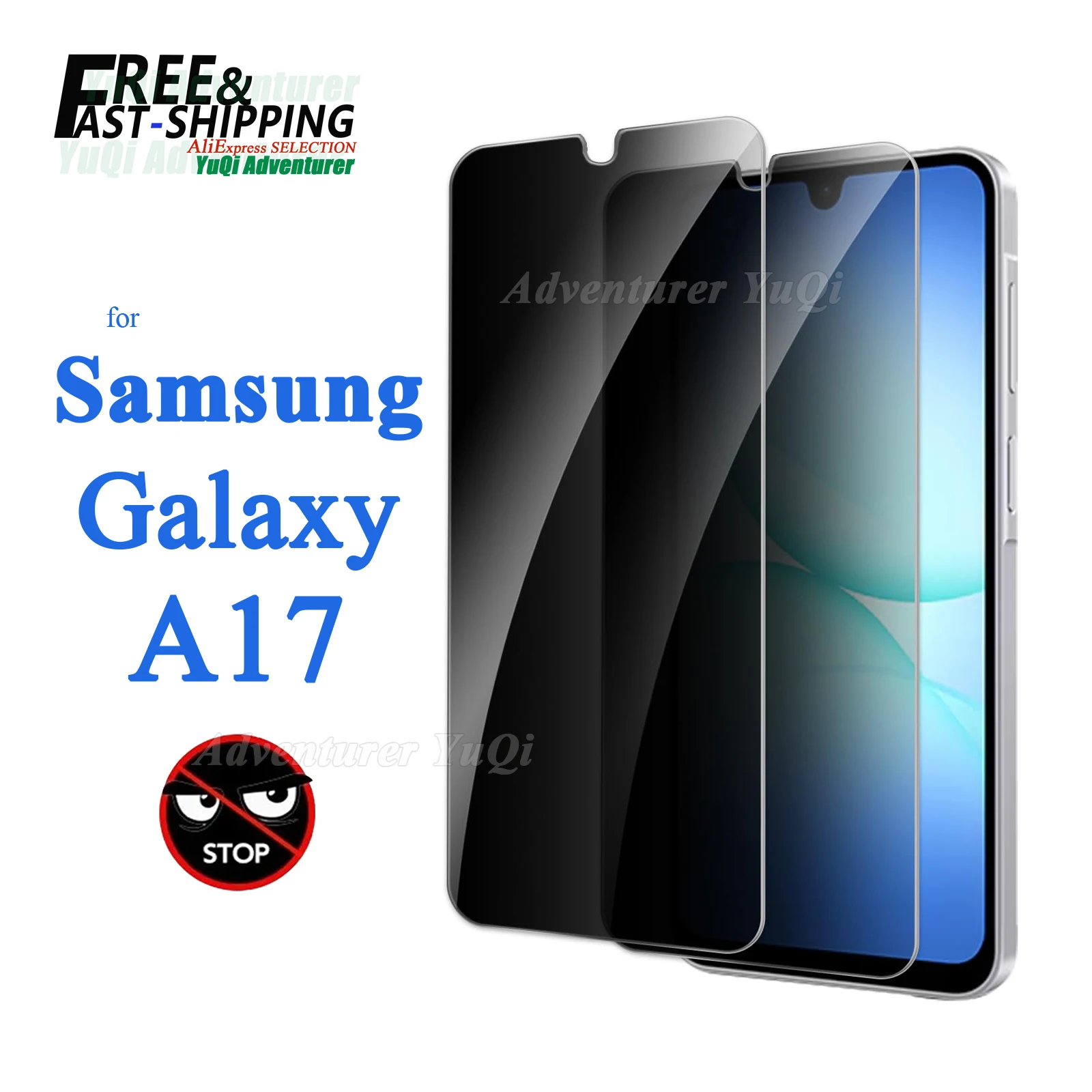 Anti Spy Screen Protector For Samsung Galaxy A17 4G 5G Privacy 9H Tempered Glass Anti Scratch Peep Case Friendly
Anti Spy Screen Protector For Samsung Galaxy A17 4G 5G Privacy 9H Tempered Glass Anti Scratch Peep Case Friendly