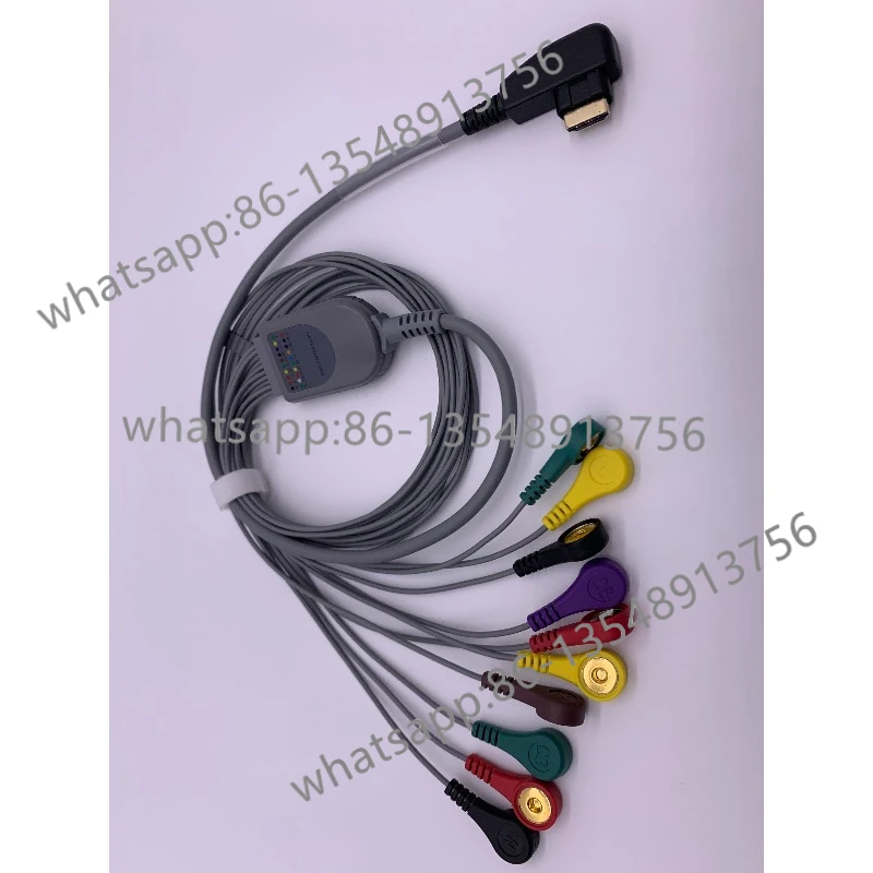 Подходит для коленного монитора ЭКГ DMS300-4A, 12-проводной динамический провод ЭКГ, прямые продажи с завода
Подходит для коленного монитора ЭКГ DMS300-4A, 12-проводной динамический провод ЭКГ, прямые продажи с завода