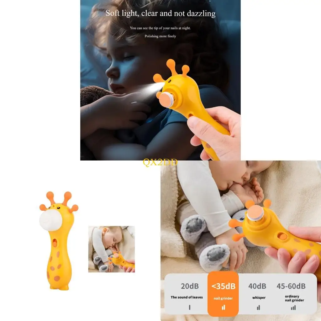 QX2D Электрический триммер для ногтей, тихий мотор, мягкая шлифовальная головка, 2 режима, эргономичная ручка, незаменимый для
QX2D Электрический триммер для ногтей, тихий мотор, мягкая шлифовальная головка, 2 режима, эргономичная ручка, незаменимый для