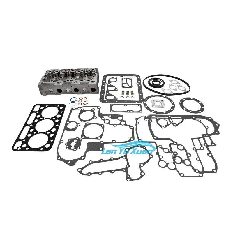 Cylinder Head With Valves And Full ket Kit 15521-03044 1552103044 15521-03040 1552103040 Compatible Kubota D1402 Engine
Cylinder Head With Valves And Full ket Kit 15521-03044 1552103044 15521-03040 1552103040 Compatible Kubota D1402 Engine