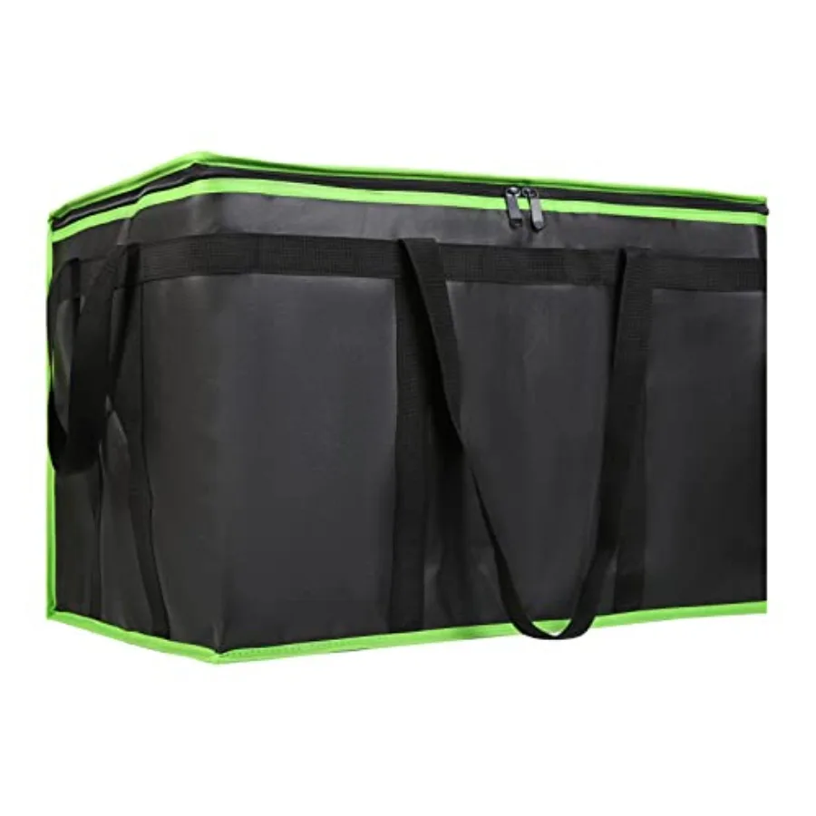 1-Pack Insulated Food Delivery Bag, XXX-Large Commercial Food Warmer for Delivery Drivers, Insulated Reusable Grocery Cooler/Ho
1-Pack Insulated Food Delivery Bag, XXX-Large Commercial Food Warmer for Delivery Drivers, Insulated Reusable Grocery Cooler/Ho
