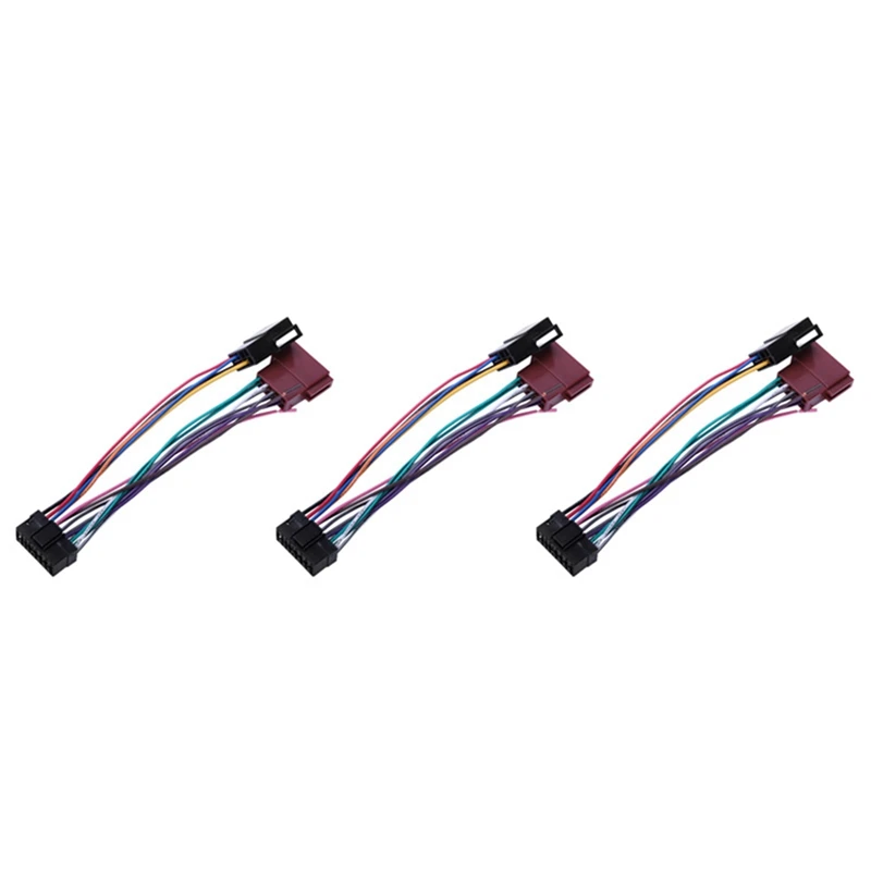 3X 16Pin Car Stereo Radio Harness For Sony Radio Play Plug Auto Adapter Harness Connector Sksy16-21 + Iso
3X 16Pin Car Stereo Radio Harness For Sony Radio Play Plug Auto Adapter Harness Connector Sksy16-21 + Iso