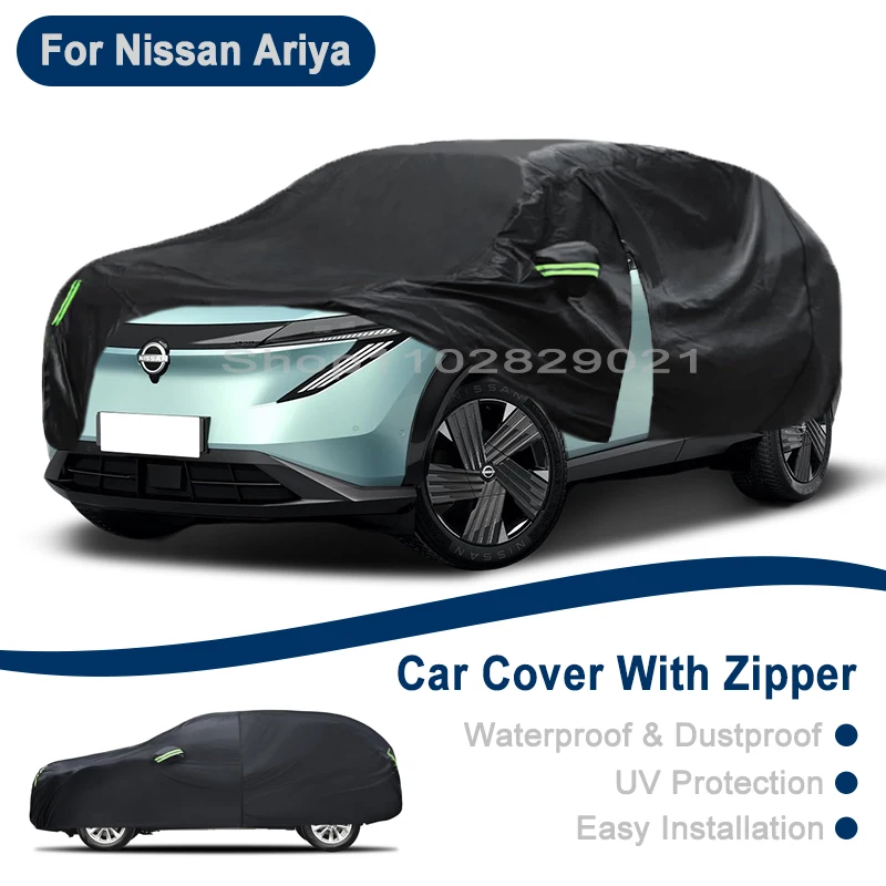 Outdoor Full Vehicle Cover For Nissan Ariya - Side Zipper Design, Waterproof Dustproof Sun Protection Car Cover
Outdoor Full Vehicle Cover For Nissan Ariya - Side Zipper Design, Waterproof Dustproof Sun Protection Car Cover