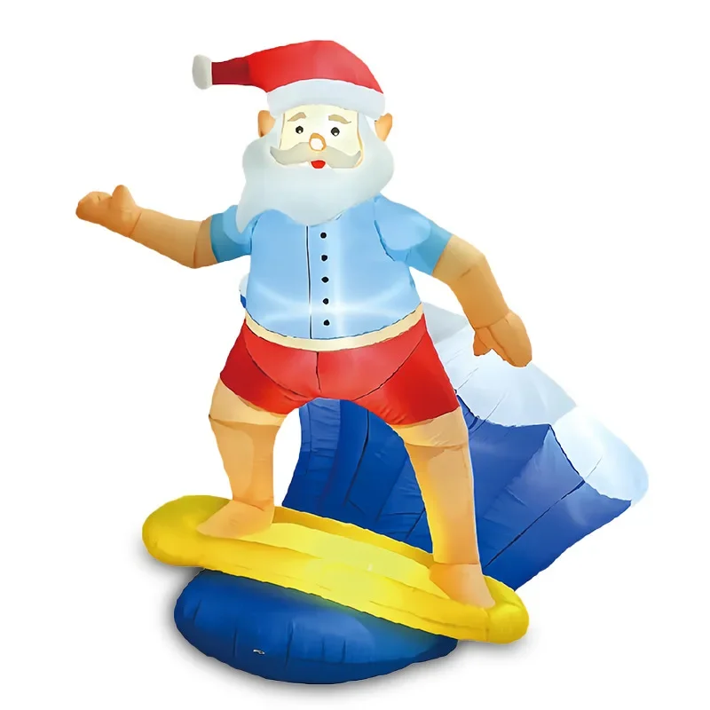 Christmas, Inflatable Air Mold, Surf Santa LED Glow Party Supplies
Christmas, Inflatable Air Mold, Surf Santa LED Glow Party Supplies