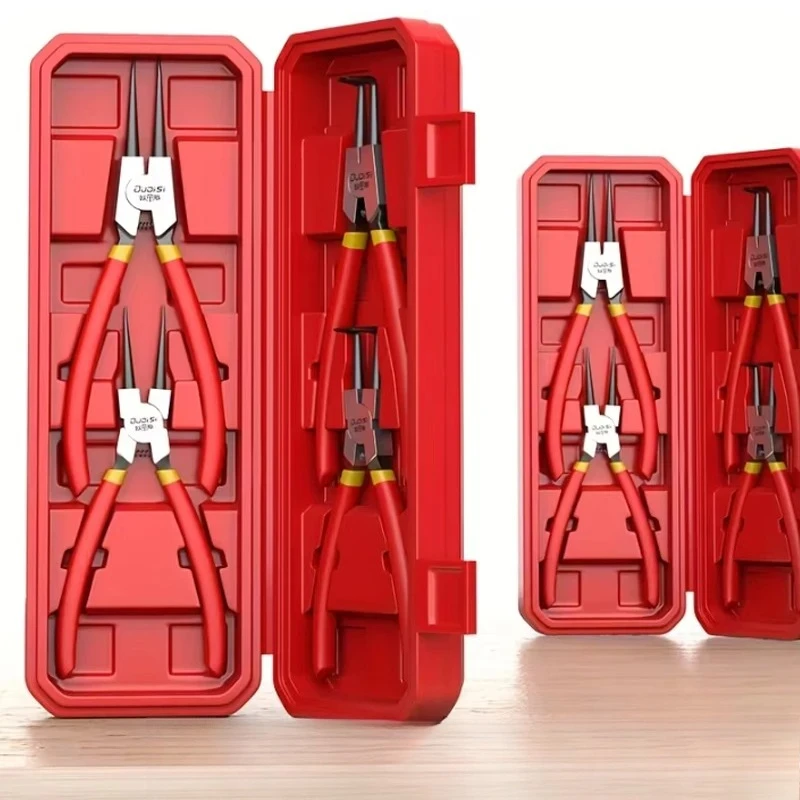 Multi-function Expansion Pliers Retaining Ring Pliers Card Pliers Internal And External Dual-purpose Industrial Grade Circlip Pl
Multi-function Expansion Pliers Retaining Ring Pliers Card Pliers Internal And External Dual-purpose Industrial Grade Circlip Pl