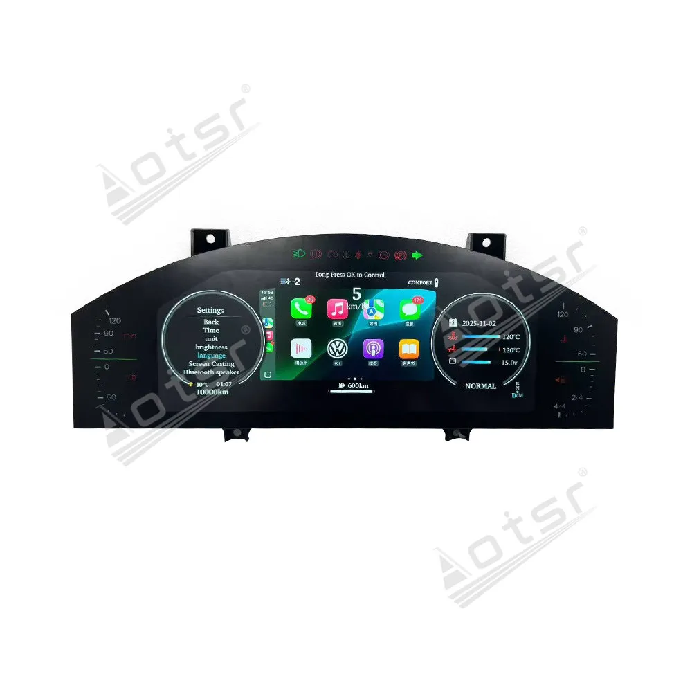12.3'' Screen For Porsche Cayenne 02-09 car ultra clear LCD instrument panel Linux System Virtual Cockpit Speedometer Dashboard
12.3'' Screen For Porsche Cayenne 02-09 car ultra clear LCD instrument panel Linux System Virtual Cockpit Speedometer Dashboard