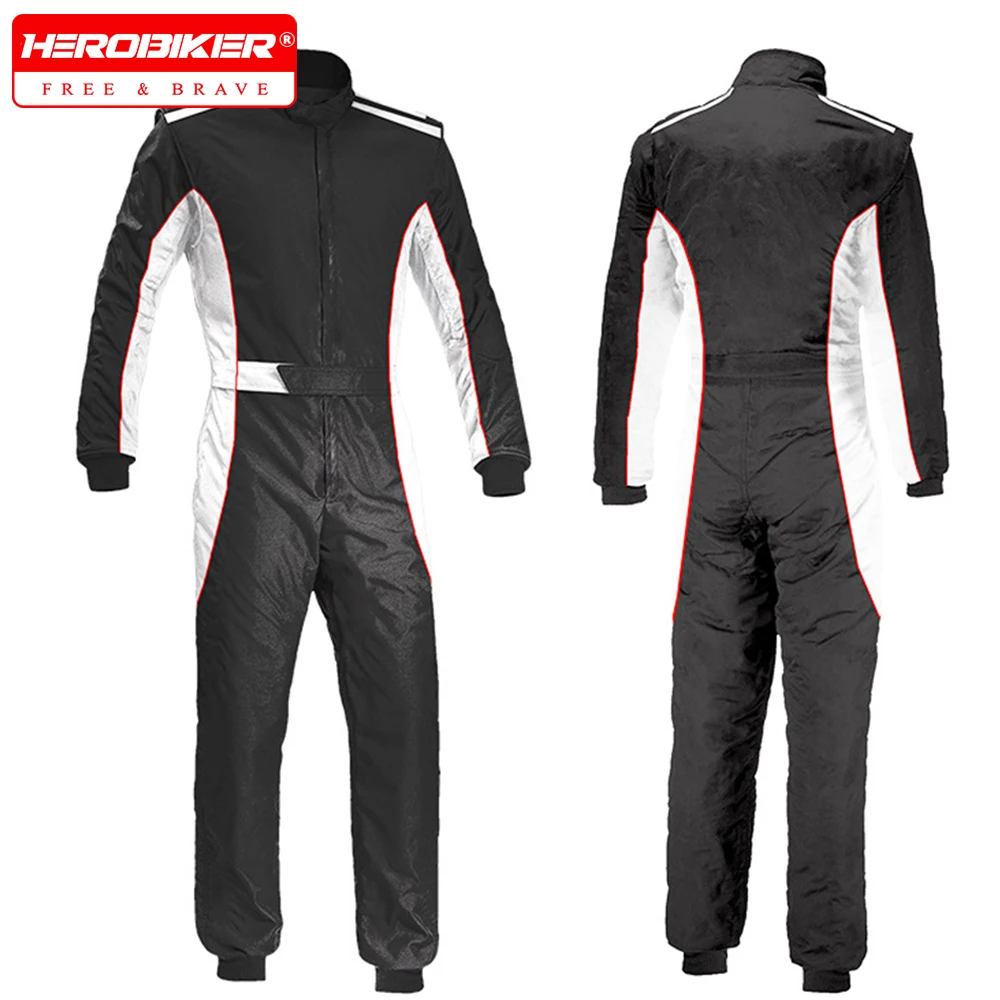 Racing Suit Waterproof Motor Jacket For Men Breathable Go-kart Suits Polyester Fibers Racing Onesie Wear Resistant Onesies
Racing Suit Waterproof Motor Jacket For Men Breathable Go-kart Suits Polyester Fibers Racing Onesie Wear Resistant Onesies