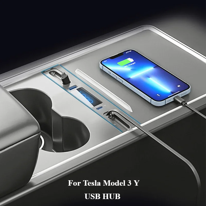 Быстрое зарядное устройство для Tesla Model 3 Y 27 Вт, USB-шунт, PD Type C HUB, интеллектуальная док-станция, автомобильный адаптер, удлинитель с питанием от разветвителя
Быстрое зарядное устройство для Tesla Model 3 Y 27 Вт, USB-шунт, PD Type C HUB, интеллектуальная док-станция, автомобильный адаптер, удлинитель с питанием от разветвителя
