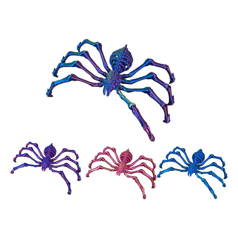 3D Printed Spider Fidget Stress Relief Articulated Fake Spider Figures Adults Executive Desk Toys For Workplace Home and Kids
3D Printed Spider Fidget Stress Relief Articulated Fake Spider Figures Adults Executive Desk Toys For Workplace Home and Kids