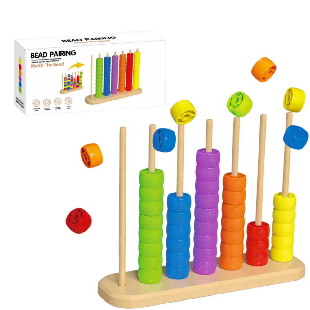 Bead matching tabletop game toy, board game pieces. A casual game for parties and family gatherings, perfect gift.
Bead matching tabletop game toy, board game pieces. A casual game for parties and family gatherings, perfect gift.