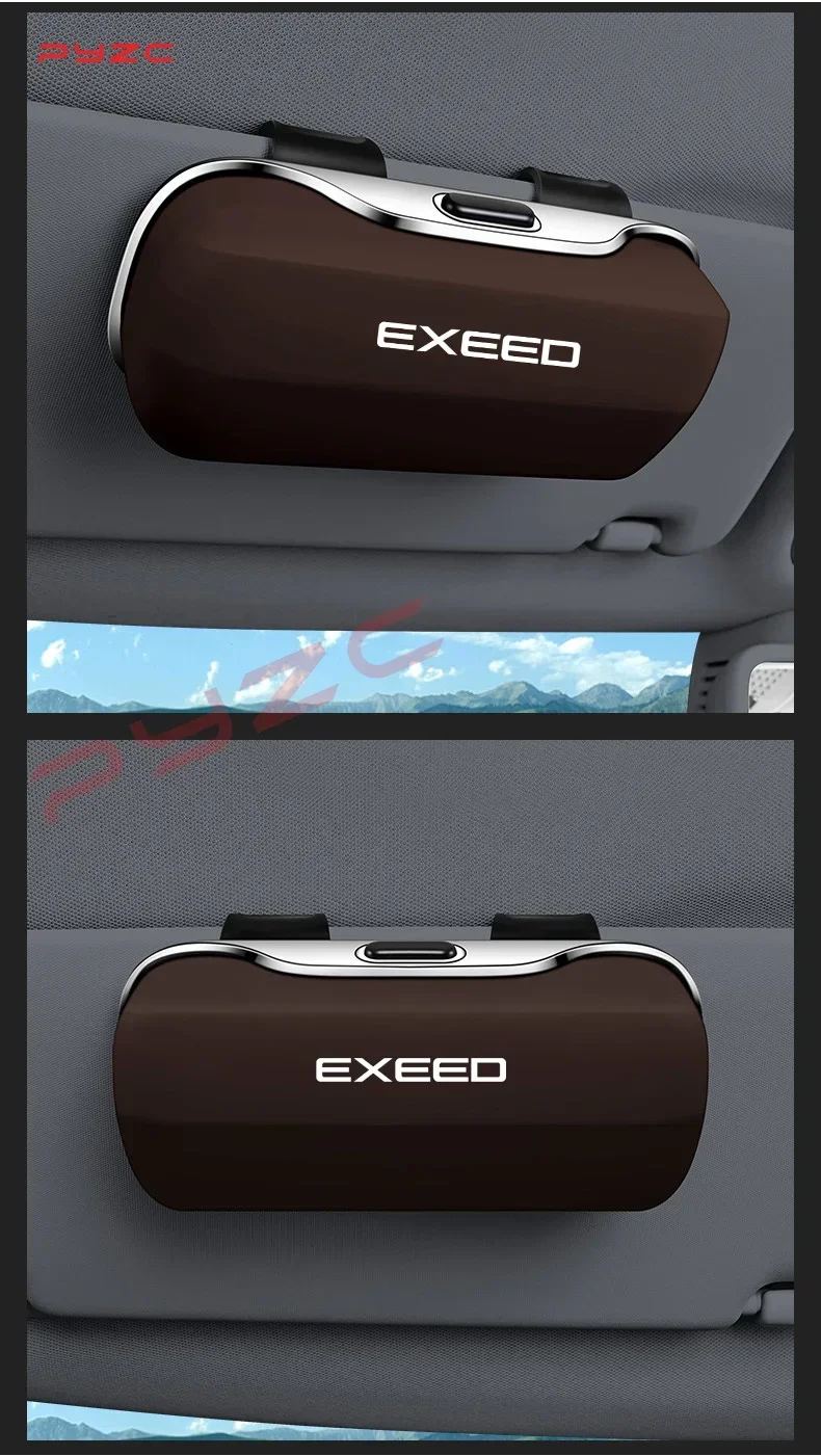 For EXEED LX RX ET VX TXL ES 2025 Accessories Car Visor Sunglasses Glasses Case Glasses Holder Clip Box
For EXEED LX RX ET VX TXL ES 2025 Accessories Car Visor Sunglasses Glasses Case Glasses Holder Clip Box