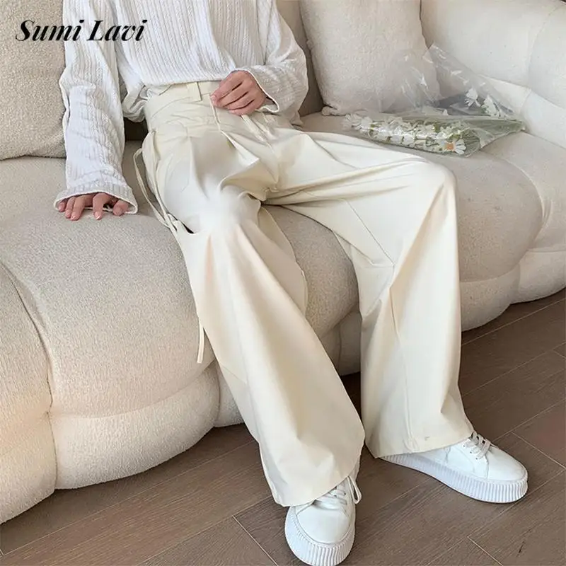 Fashionable Mens Straight Pants 2025 Spring Casual Loose Solid Color Trousers For Men Streetwear Vintage Pleated Draped Trouser
Fashionable Mens Straight Pants 2025 Spring Casual Loose Solid Color Trousers For Men Streetwear Vintage Pleated Draped Trouser