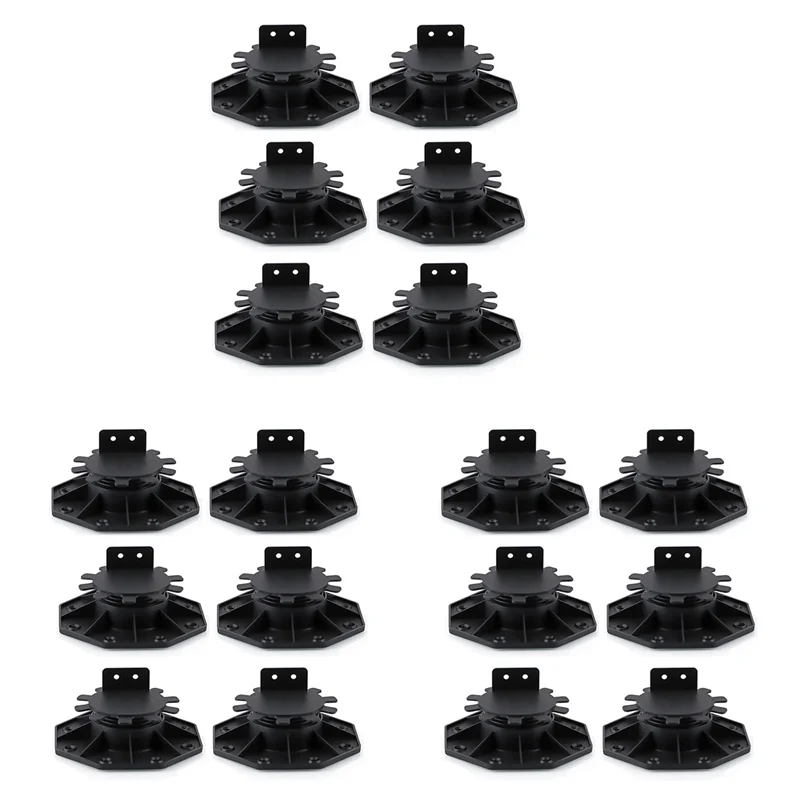 【Best Selling】18 Pcs Joist Support Pedestals, Adjustable Decking & Flooring Support Pedestal For Deck, Timber Base
【Best Selling】18 Pcs Joist Support Pedestals, Adjustable Decking & Flooring Support Pedestal For Deck, Timber Base