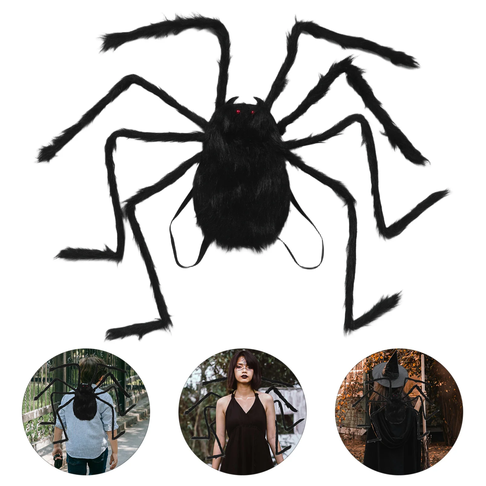 Large Halloween Spider Costume Realistic Appearance Adjustable Straps Scary Party Cosplay Accessories Halloween Spider Costume
Large Halloween Spider Costume Realistic Appearance Adjustable Straps Scary Party Cosplay Accessories Halloween Spider Costume