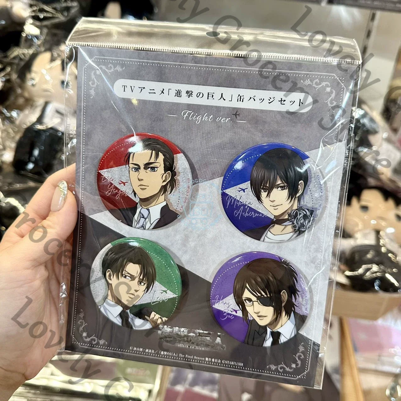 Anime Levi Ackerman Eren Jaeger Attack on Titan Shingeki No Kyojin Hange Zoe Cosplay Cartoon Badge Brooch Emblem Widget Gift
Anime Levi Ackerman Eren Jaeger Attack on Titan Shingeki No Kyojin Hange Zoe Cosplay Cartoon Badge Brooch Emblem Widget Gift