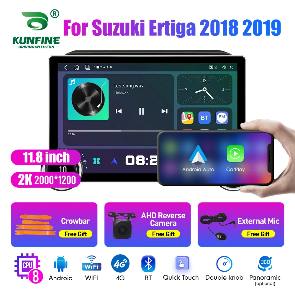 11.8 Inch 2K Double Knobs 2 Din Car Radio For Honda Ertiga 2018-2019 Car Radio DVD Multimedia Video Player Android Auto Carplay
11.8 Inch 2K Double Knobs 2 Din Car Radio For Honda Ertiga 2018-2019 Car Radio DVD Multimedia Video Player Android Auto Carplay