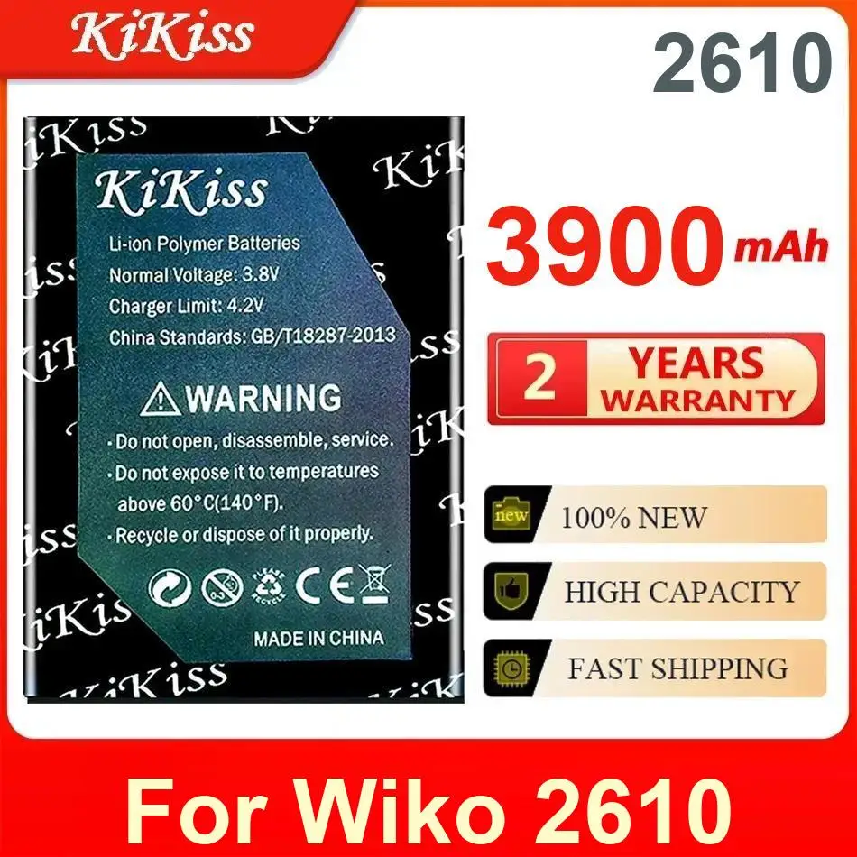 2610 3900Mah Mobile Phone Battery For Wiko Fast-Charging Durable
2610 3900Mah Mobile Phone Battery For Wiko Fast-Charging Durable