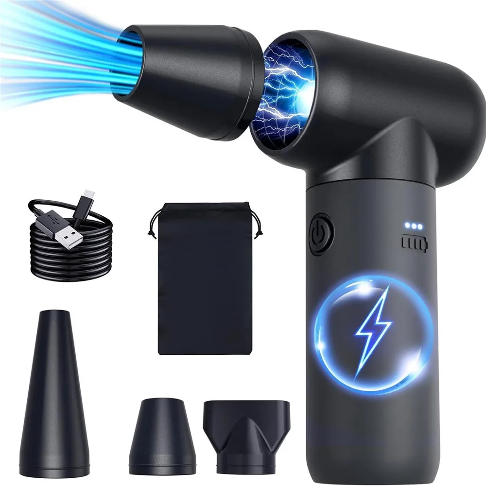 Jet Fan 180000RPM Wind Speed 50m/s for Car Dry Keyboard Computer Cleaning Bed Hair Dry High-Performance Electric Blowe
Jet Fan 180000RPM Wind Speed 50m/s for Car Dry Keyboard Computer Cleaning Bed Hair Dry High-Performance Electric Blowe
