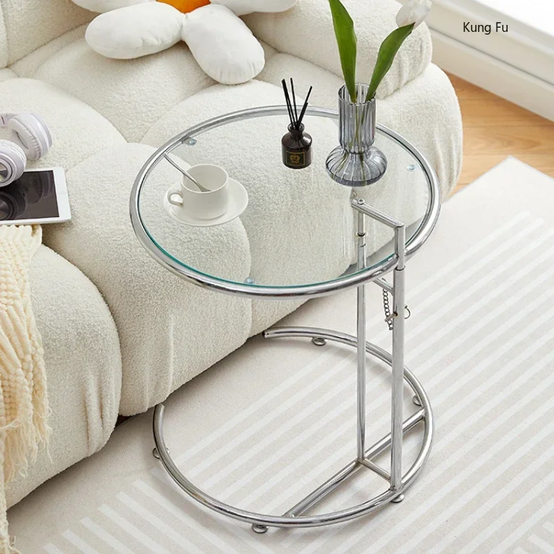 Nordic Living Room Sofa Side Tables Lift Glass Balcony Corner Small Round Coffee Table Transparent Bedside Table Nordic
Nordic Living Room Sofa Side Tables Lift Glass Balcony Corner Small Round Coffee Table Transparent Bedside Table Nordic