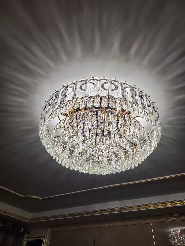 Light Luxury Crystal Ceiling Lamp Modern Simple Living Room Lamp Net Celebrity Atmosphere Bedroom Study Lamp New Main Lamp
Light Luxury Crystal Ceiling Lamp Modern Simple Living Room Lamp Net Celebrity Atmosphere Bedroom Study Lamp New Main Lamp