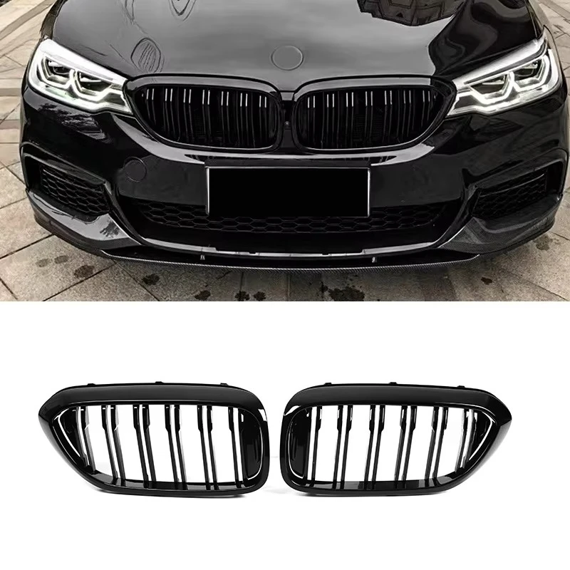 Wholesale Double Bright Black Chrome Upgrade to LCI for 5 Series ABS Grill G30 G38 2018-2020 Front Bumper Grille
Wholesale Double Bright Black Chrome Upgrade to LCI for 5 Series ABS Grill G30 G38 2018-2020 Front Bumper Grille