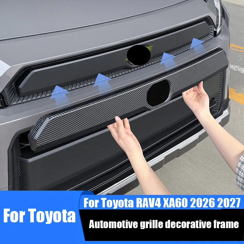 for Toyota RAV4 XA60 Wildlander 2026 2027Automotive grille decorative strip made of ABS material for exterior modification parts
for Toyota RAV4 XA60 Wildlander 2026 2027Automotive grille decorative strip made of ABS material for exterior modification parts
