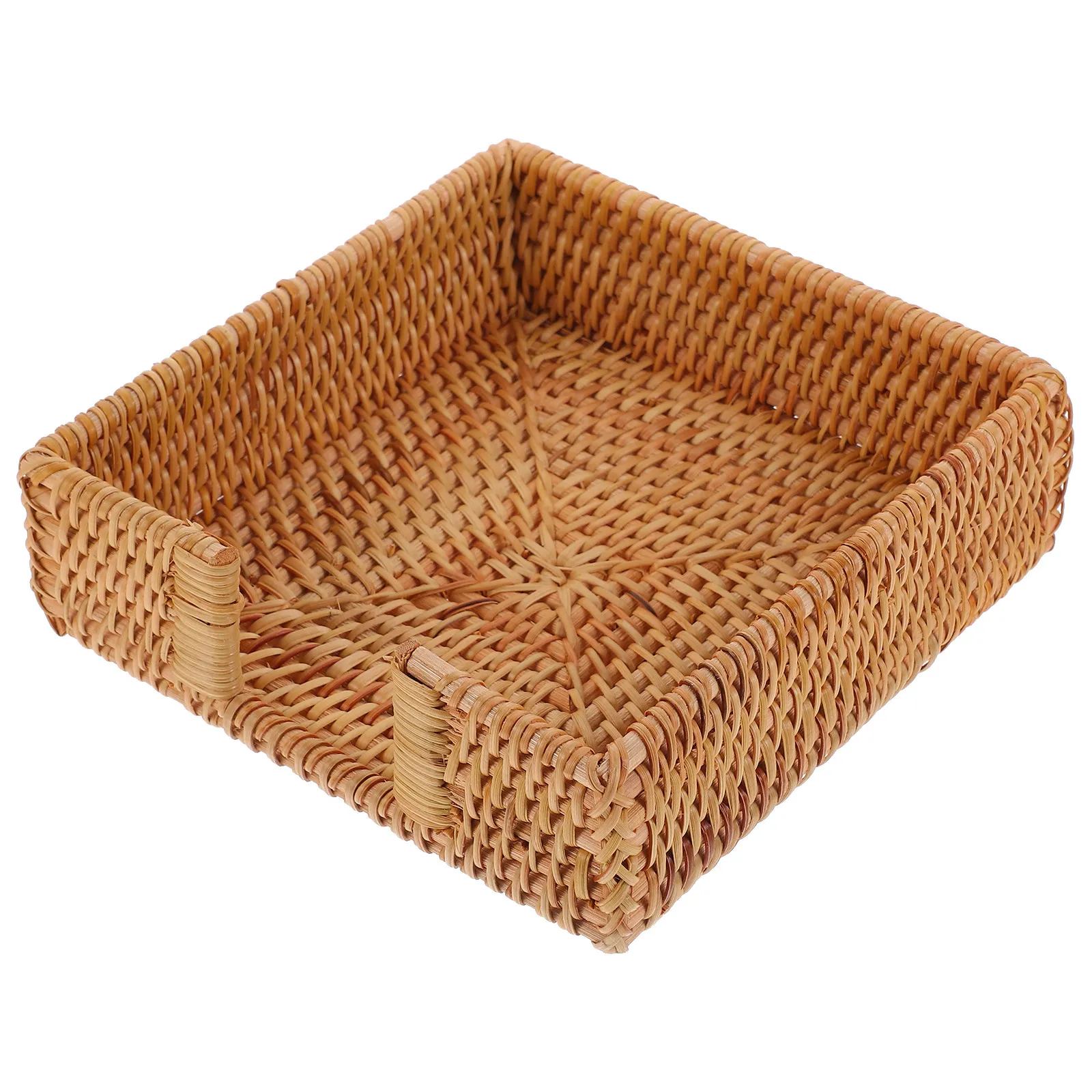 Rattan Woven Napkin Box Desktop Tissue Holder Rustic Stylish Natural Fiber Tissue Container for Home Cafe Restaurant Office
Rattan Woven Napkin Box Desktop Tissue Holder Rustic Stylish Natural Fiber Tissue Container for Home Cafe Restaurant Office