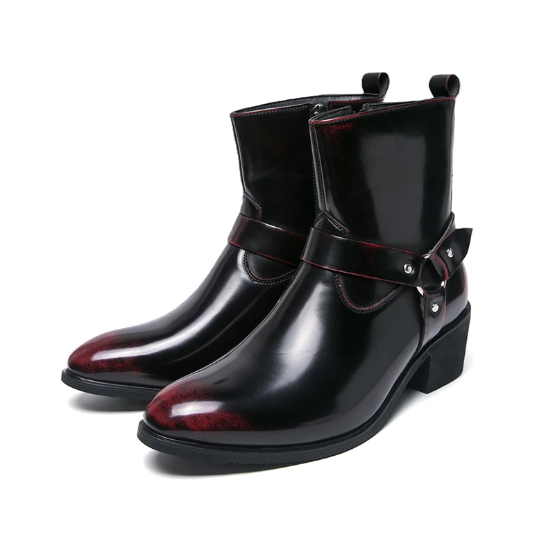 Men's Boots Fashion Designer Chelsea Boots Luxury High Quality Men Cowboy Boots Black Brown Zip Wedding Office Dress Shoes Male
Men's Boots Fashion Designer Chelsea Boots Luxury High Quality Men Cowboy Boots Black Brown Zip Wedding Office Dress Shoes Male